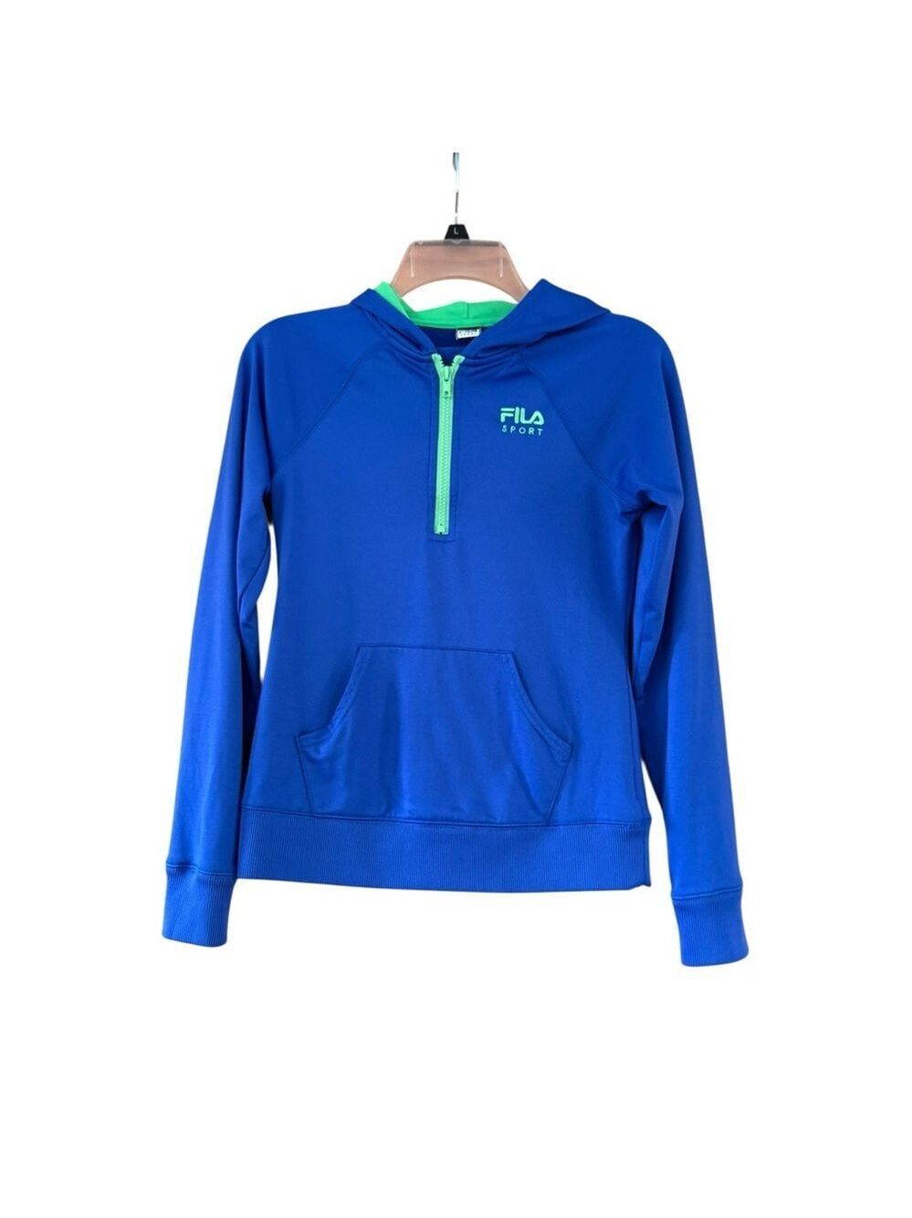 Fila Sport Blue Jacket Green Accents